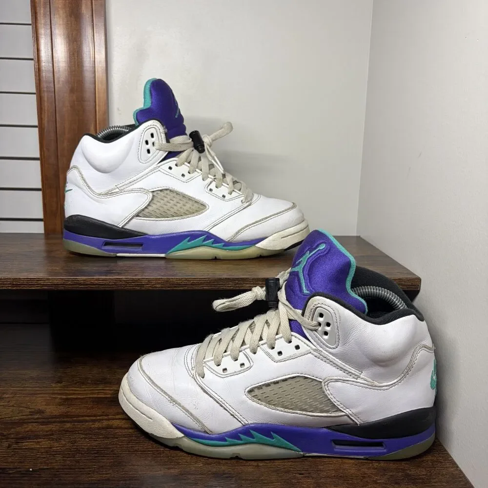 Size 6.5Y - Nike Air Jordan 5 Alternate Grape